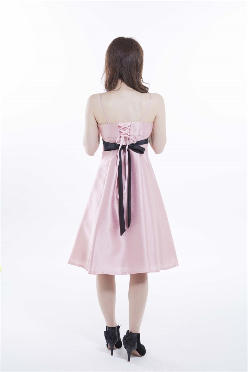 EMOTIONALL DRESSESのパールピンクハイウエストドレス 1 