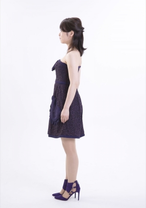 MIU MIUのチャームチューブトップドレス